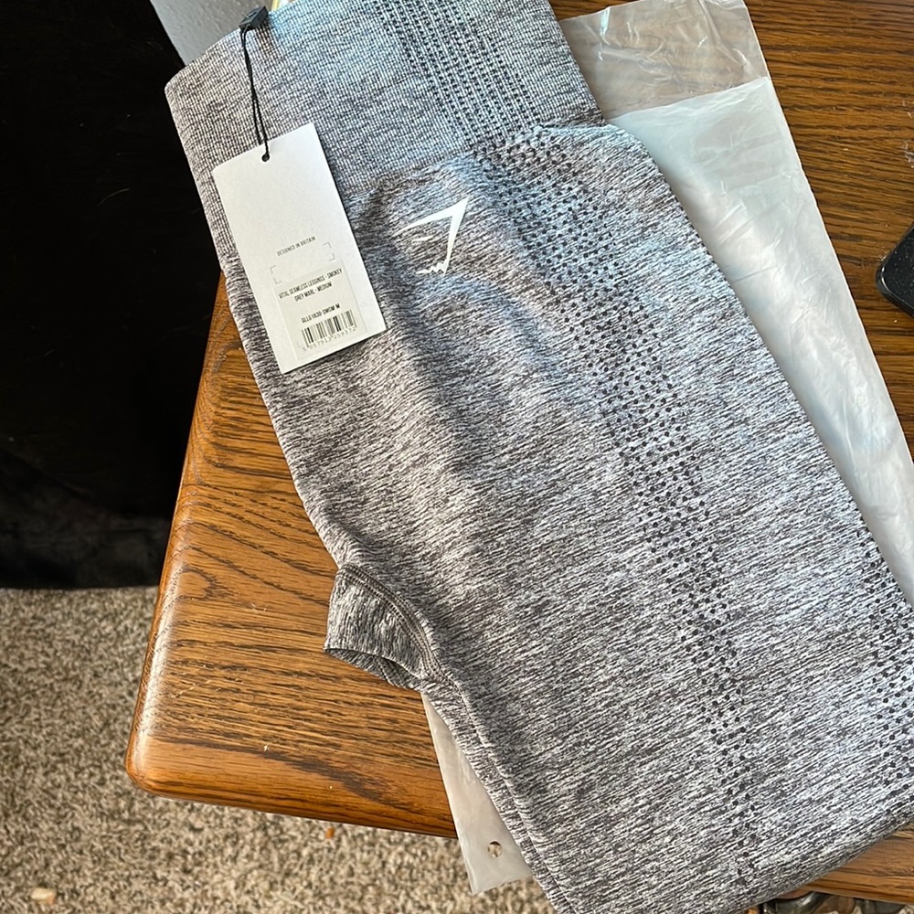 Gymshark Vital Seamless Leggings- Smokey Grey Marl